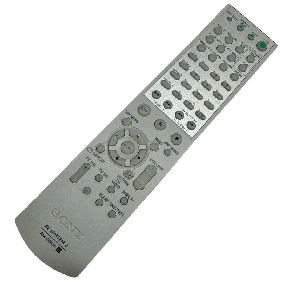 Sony RM-SS251 Remote Control for DAV-BC150 DAV-BC250 HCD-BC150 HCD-BC250 Tested